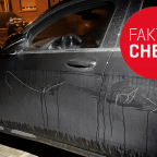 RTL-Faktencheck - Gefier gehéiert Mann vum Xavier Bettel: Den zerkraazten Auto gouf den Dag vun de Manifestatioune beschiedegt! - Featured image