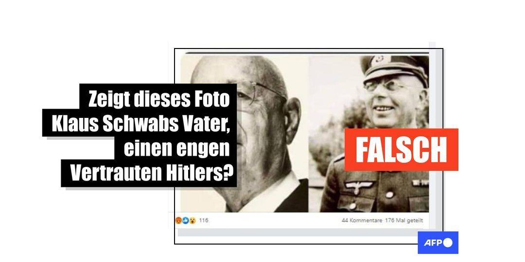 Dieses Foto zeigt nicht den Vater des WEF-Direktors, der kein enger Vertrauter Hitlers war - Featured image