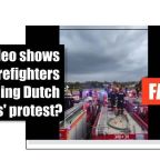 Video of firefighters is unrelated to Dutch farmers' protest - Featured image