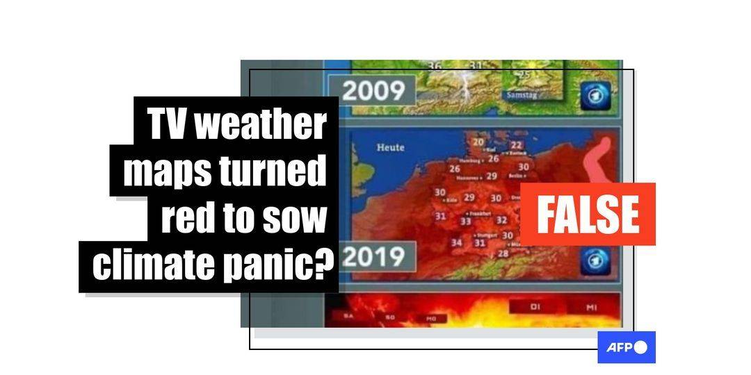 Posts misuse weather maps to back false climate claims - Featured image