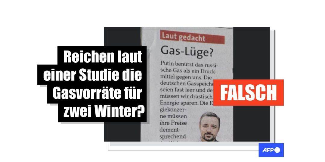 Nein, die deutschen Gasvorräte reichen nicht für die kommenden beiden Winter - Featured image