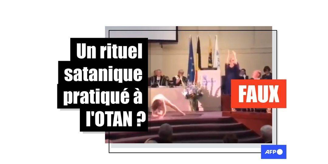 Cette vidéo montre une représentation artistique dans une université belge et non à l'Otan - Featured image
