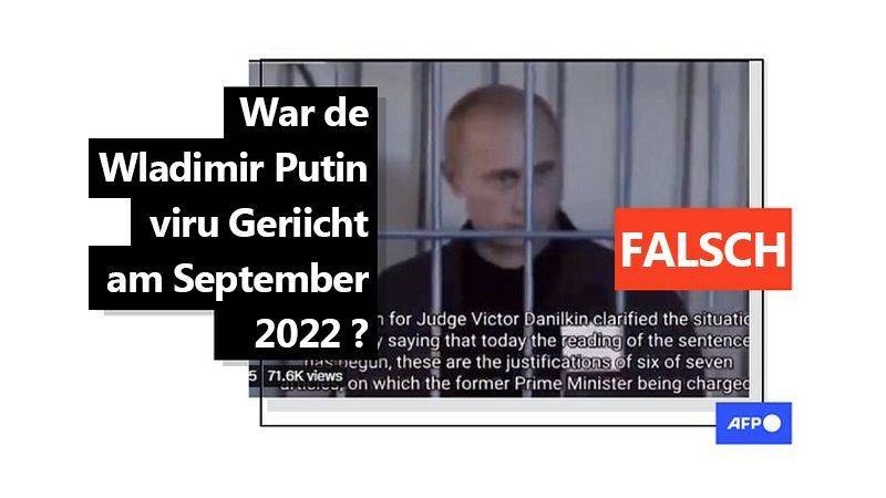 Faktencheck: Anti-Kreml-Propaganda weist Wladimir Putin viru Geriicht - Featured image