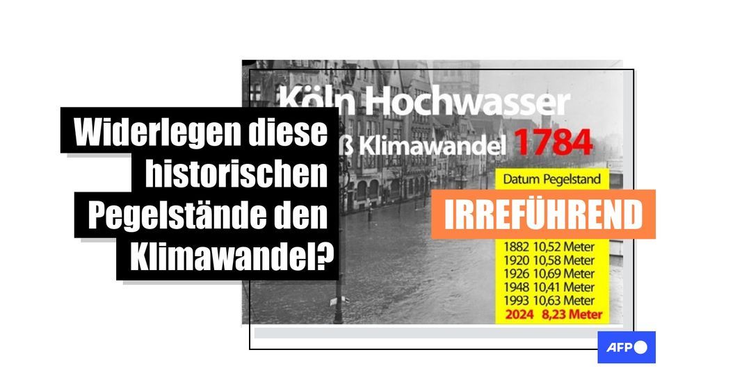 Faktencheck: Klimawandel gëtt net duerch eenzel historesch Héichwaasser widderluecht - Featured image