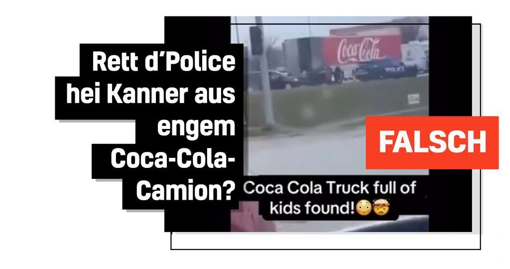 Faktencheck: Video weist Spendenaktioun fir Spillgezei an net verdeckt Ermëttlunge wéinst Mënschenhandel - Featured image