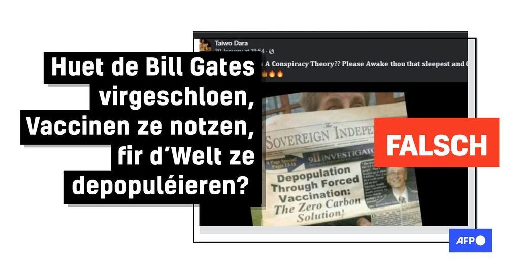 Faktencheck: Mam Robert Kennedy Jr. senger Ernennung zum Minister komme seng al Theorien nees op - Featured image