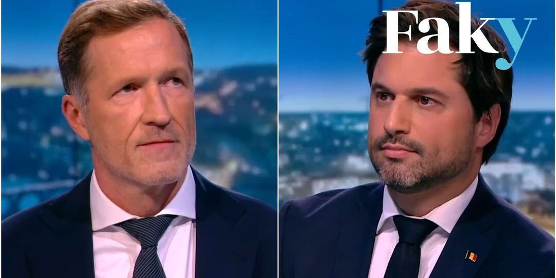 Fact-checking du débat Bouchez – Magnette : nous avons vérifié quatre affirmations des présidents du MR et du PS - Featured image