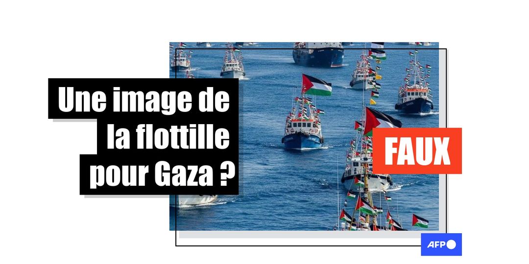 Attention, cette image de la flottille en route vers Gaza a été générée par IA - Featured image
