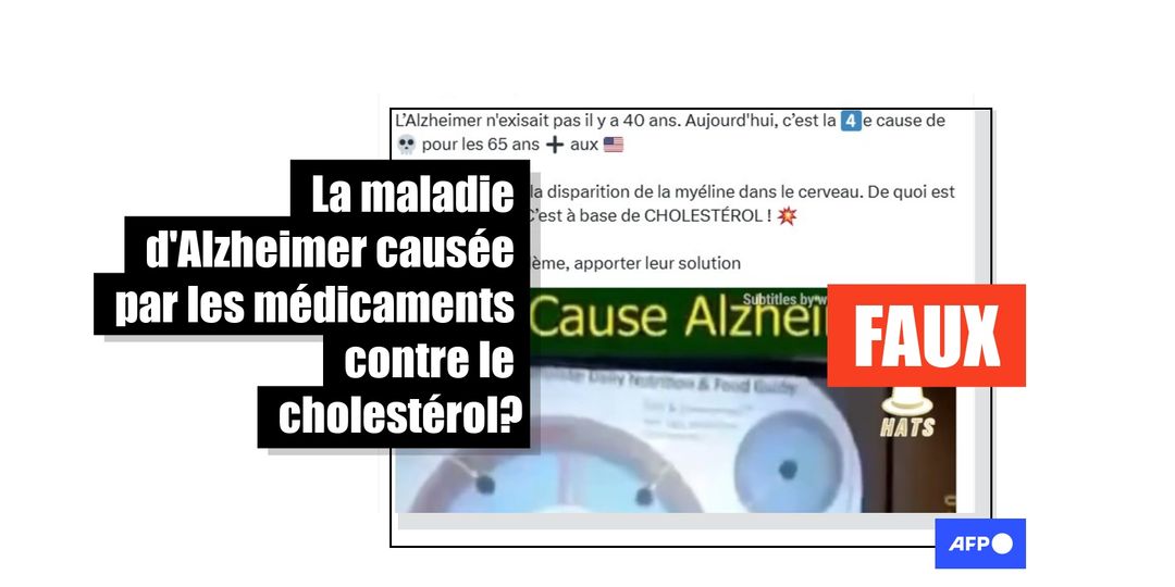 Non, les médicaments contre l'excès de cholestérol ne provoquent pas la maladie d'Alzheimer - Featured image