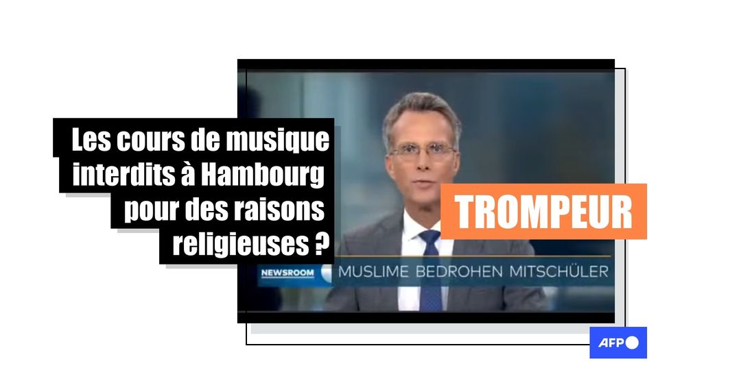 Non, les cours de musique n'ont pas été interdits dans des écoles de Hambourg à cause de l'islam - Featured image