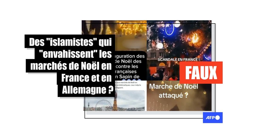 Ces images ne montrent pas des "islamistes" qui "envahissent" des marchés de Noël en Europe - Featured image