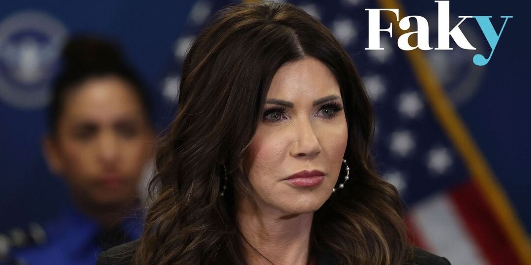 Non, Kristi Noem n’a pas affirmé que la Bible avait été écrite en anglais par Jésus - Featured image
