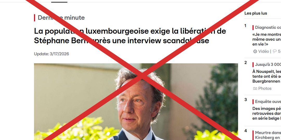 RTL-Look nogemaach: Artikel iwwer Stéphane Bern ass eng Fälschung - Featured image