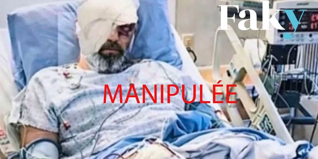 Cette image de l’ayatollah Mojtaba Khamenei sur un lit d’hôpital est fausse - Featured image